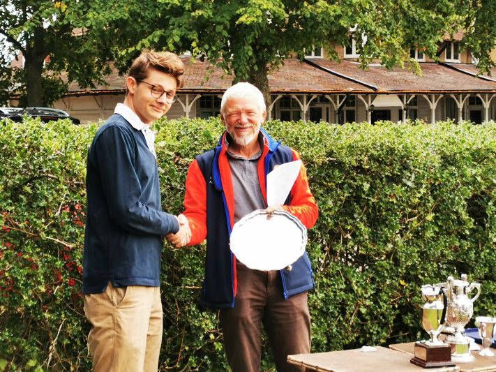 Tom Nightingale wins the Buchanan 1200 Club Salver